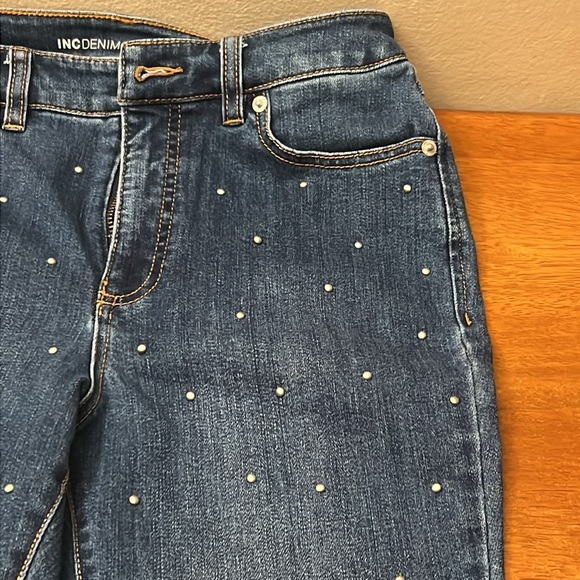 INC DENIM JEANS SIZE 4/27 - Picture 3 of 4